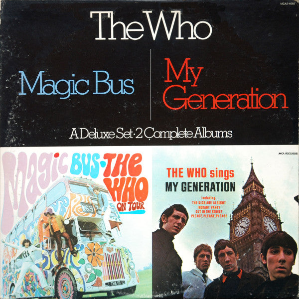 The Who - Magic Bus/ The Who Sings My Generation - USED vinyl