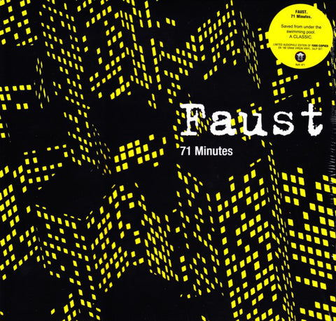 Faust ‎– 71 Minutes - new vinyl
