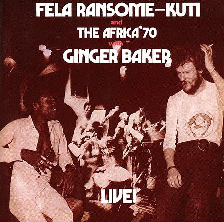 Fela Kuti  ‎– Fela With Ginger Baker Live! - new vinyl