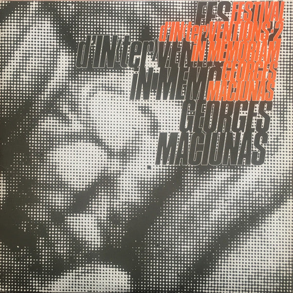 Various – Festival D'Interventions 2 - In Memoriam George Maciunas - USED vinyl