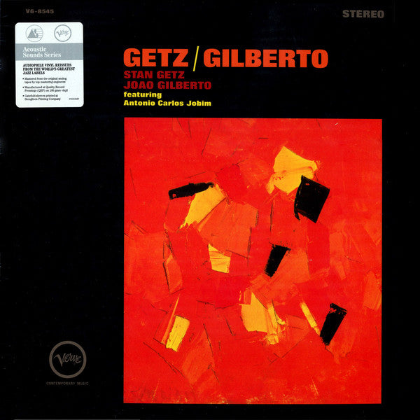 Stan Getz / Joao Gilberto Featuring Antonio Carlos Jobim ‎– Getz / Gilberto ACOUSTIC SOUND SERIES - new vinyl