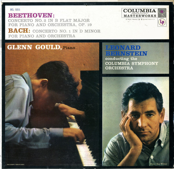 Glenn Gould - Beethoven Concerto No. 2/Bach Concerto No. 1 - new vinyl