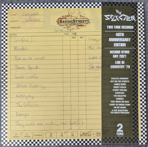 The Selecter - Live In Coventry '79 - new vinyl