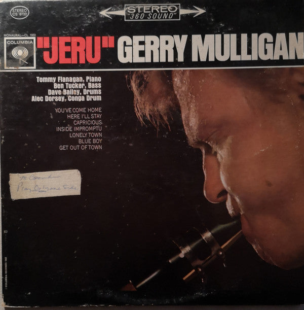 Gerry Mulligan ‎– Jeru - USED VINTL