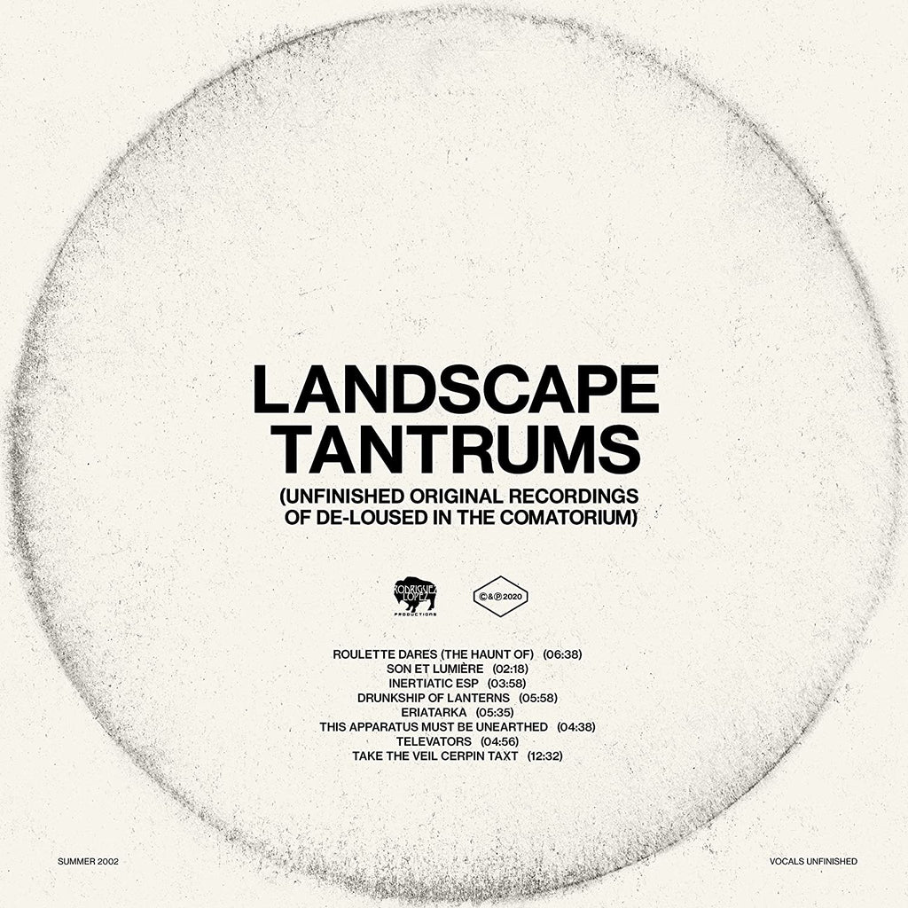 Mars Volta - Landscape Tantrums - Unfinished Original Recordings Of De-Loused In The Comatorium (Glow In The Dark Vinyl) - new vinyl