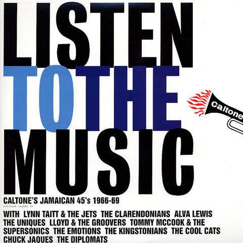 Various – Listen To The Music- Caltone's Jamaican 45's 1966-69 (2LP - UK) - USED vinyl