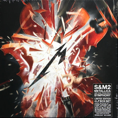 Metallica & San Francisco Symphony – S&M2 (4LP LIMITED EDITION_ new vinyl
