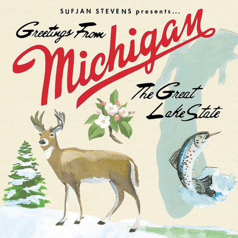 Sufjan Stevens ‎– Greetings From Michigan The Great Lake State - new vinyl