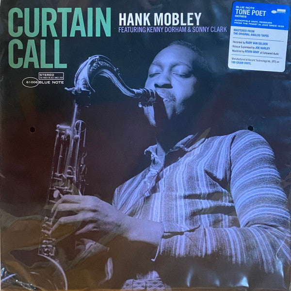 Hank Mobley Featuring Kenny Dorham & Sonny Clark – Curtain Call (TONE POET) - new vinyl