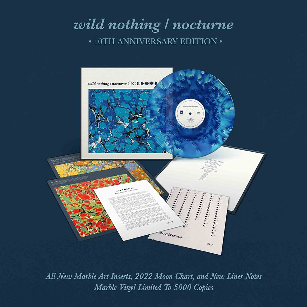 Wild Nothing - Nocturne - 10th Anniversary Edition (Blue Marble) - new vinyl