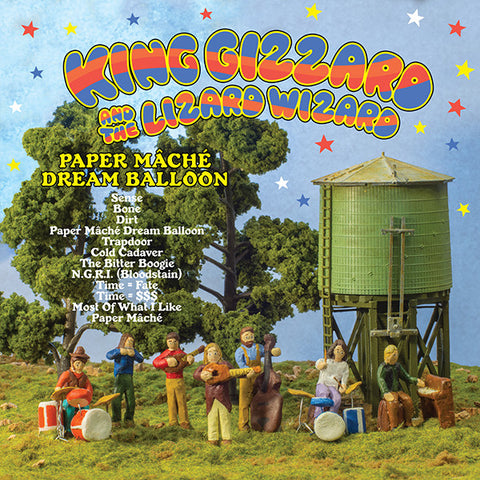 King Gizzard And The Lizard Wizard ‎– Paper Mâché Dream Balloon (Deluxe Edition, Limited Edition, Lenticular Cover) - new vinyl