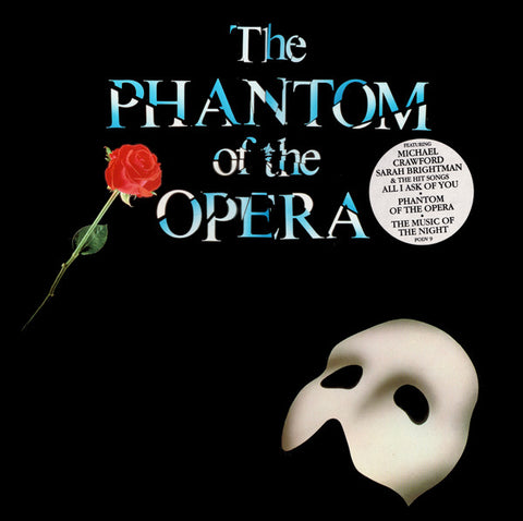 Andrew Lloyd Webber - The Phantom Of The Opera  Motion Picture Soundtrack (1987 - Canada - Near Mint) - USED vinyl