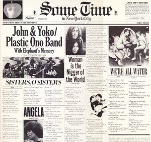 John & Yoko / Plastic Ono Band With Elephants Memory And Invisible Strings ‎– Some Time In New York City - USED VINYL