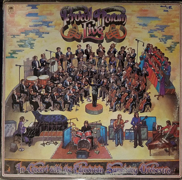 Procol Harum – Live - In Concert With The Edmonton Symphony Orchestra (1972 - USA - Monarch Press - Near Mint) - USED vinyl