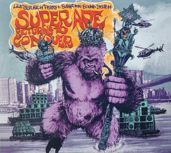 Lee "Scratch" Perry + Subatomic Sound System ‎– Super Ape Returns To Conquer (colored vinyl) - new vinyl