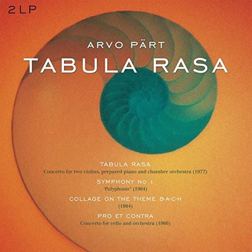 Arvo Part - Tabula Rasa - new vinyl