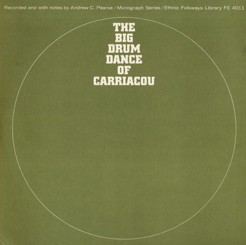 Various - The Big Drum Dance Of Carriacou (1956 - USA - Near Mint) -  USED vinyl