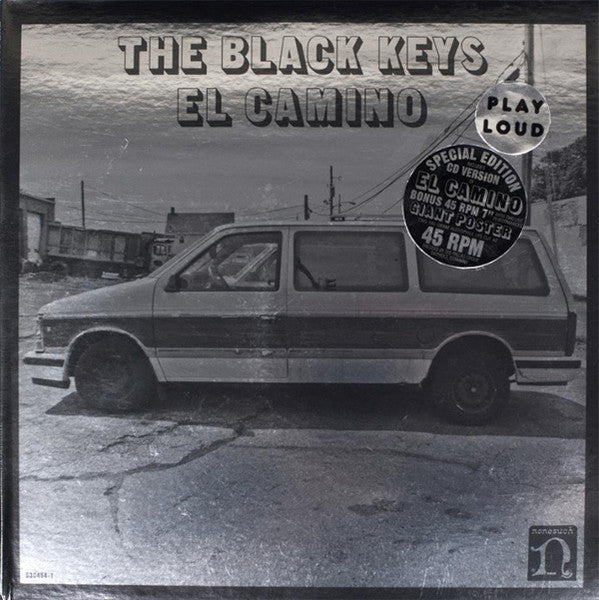 The Black Keys - El Camino (Includes CD version + 7" 45 RPM of two live performances) - USED vinyl