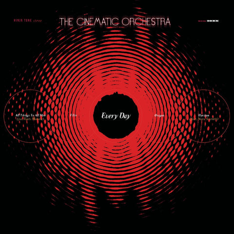 The Cinematic Orchestra - Every day (3LP - 20th Anniversary Edition - LTD Translucent Red Vinyl - new vinyl