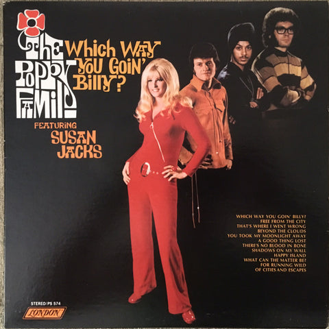 The Poppy Family Featuring Susan Jacks - Which Way You Goin' Billy (1970 - Waddell Press - USA - Near Mint) - USED vinyl