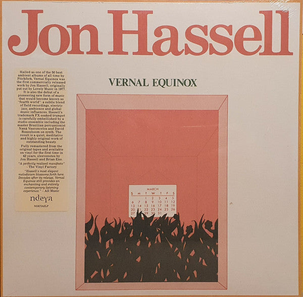 Jon Hassell - Vernal Equinox - new vinyl