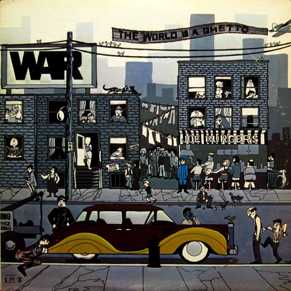 War - The World Is A Ghetto (1972 - First Press - USA - Near Mint) - USED vinyl